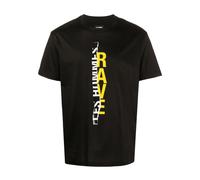Les Hommes - T-shirt con stampa logo - - Tops - Uomo - Nero - 2XL