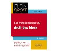 Les indispensables du droit des biens