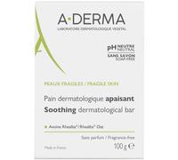 A-Derma Les Indispensables - Pane Dermatologico Sapone Detergente Viso e Corpo, 100g