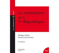 Les institutions de la Ve République