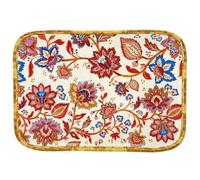 Les Jardins de la Comtesse - Grande vassoio rettangolare in melamina floreale 45 x 32 cm - Collezione Jaipur
