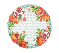 Les Jardins de la Comtesse - Piatto da dessert piatto in melamina pura - Siviglia - Ø 23 cm - Servizio da tavola - Stoviglie quasi indistruttibili MelARTmine