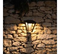 Les Jardins Lampada da parete solare a LED Metro con sensore, grigia Les Jardins