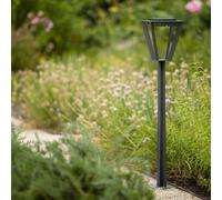 Les Jardins Lampione LED solare Metro con sensore, grigio Les Jardins