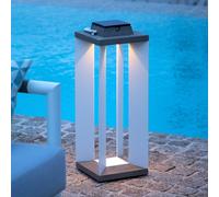 Les Jardins Lanterna solare Teckalu, Duratek/bianco, 65,5 cm Les Jardins