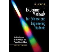 Les Kirkup Experimental Methods for Science and Engineering S (Copertina rigida)