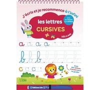 Les lettres cursives: Avec 1 crayon à encre