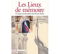 Les Lieux de mémoire (Tome 2)