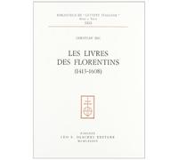 Les livres des florentines (1413-1608)