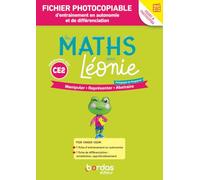 Les Maths avec Léonie - CE2 - 2026 - Fichier à photocopier d'entrainement en autonomie et de différenciation
