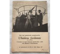 Les maudits Marcel Dalio Henri Vidal Florence Marly 1947 programma cinematogr...