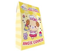 Les Minis créas' Pixel Strass - Angie Cookie: 7 cartes à strasser