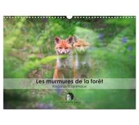 Les murmures de la forêt - Regards d'animaux (Calendrier mural 2027 DIN A3 verti