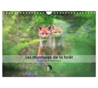Les murmures de la forêt - Regards d'animaux (Calendrier mural 2027 DIN A4 verti