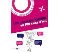 Les noms de famille en 100 clins d'oeil