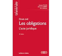 Droit civil : Les obligations: L'acte juridique