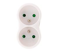 Les outils - 2-way multi-presa adattatore 16a bianco