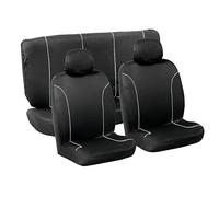 Les Outils Nero Copertura 100% Poliestere Sedile Taglia Universale Adatto per airbag Lateraux