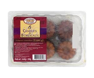 Les Pâtisseries d'Hubert Canelés de Bordeaux x6, 360 g