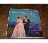 Les Paul & Mary Ford - Les Paul & Mary Ford time to dream 1957 Capitol Records T802 LP VINILE