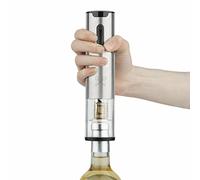 Les Petits Champs Cavatappi Elettrico WOP660, Apertura di una bottiglia in 8 secondi,2 Funzioni,Luce LED,Ricarica USB,Accessori inclusi,Acciaio Inox