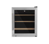 LES PETITS CHAMPS CAVC15 CANTINETTA, 15 bottiglie, 3 ripiani, dimensoni: L 43 cm, A 51,7 P 47,3 Argento, classe G