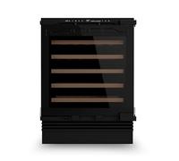 Les Petits Champs CAVINTG48 Cantinetta per vino da incasso e integrabile, 48 bottiglie, capacità 134L, temperatura regolabile 5°-22°C,comandi digitali touch,compatibile con pannelli da cucina,elegante