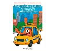 Les petits monstres au travail: 100 dessins rigolos à colorier