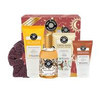 Les Petits Plaisirs - Set di profumi Patchouli, Eau de Toilette da donna, gel doccia, crema per le mani, made in France, bottiglia da 110 ml