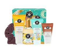 Les Petits Plaisirs - Set profumo vaniglia monoï, eau de toilette donna, gel doccia, crema per le mani, prodotto in Francia, bottiglia da 110 ml