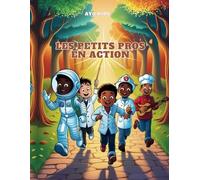 Les petits pros en action: Coloriages Inclusifs des aventures de petits garçons Noirs et Métissés