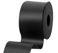 Les Petits Rubans Nastro in poliestere - Nastro in raso double face 100% poliestere per matrimoni, confezioni regalo, composizioni floreali, artigianato, torte, fiocchi, decorazioni, 63 mm x 25 m