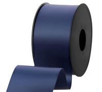 Les Petits Rubans Nastro in poliestere - Nastro in raso double face 100% poliestere per matrimoni, confezioni regalo, composizioni floreali, artigianato, torte, fiocchi, decorazioni, 50 mm x 25 m