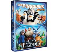 Les Pingouins de Madagascar + Les Cinq légendes (DVD)
