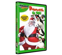 Les pingouins de madagascar : préparatifs de noël