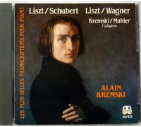 LES PLUS BELLES TRANSCRIPTIONS POUR PIANO : LISZT / SCHUBERT, LISZT / WAGNER, KREMSKI / MAHLER: SYMPHONY NO. 5 ADADIO - ALAIN KREMSKI - AUVIDIS 1986