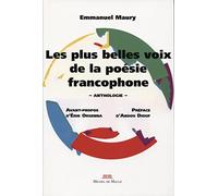 Les plus belles voix de la poésie francophone: Anthologie