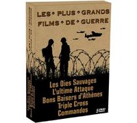 Les plus grands films de guerre : les oies sauvages ; l'ultime attaque ; bons baisers d'athenes ; triple cross ; command
