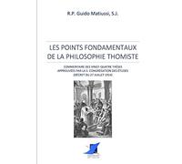 Les points fondamentaux de la philosophie thomiste