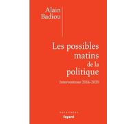 Les possibles matins de la politique: Interventions 2016-2020