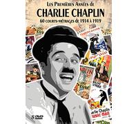 Les Premières Années de CHARLIE CHAPLIN - 60 courts-métrages de 1914 à 1919 Coffret 8 DVD