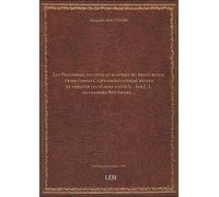 Les Proverbes, dictons et maximes du droit rural traditionnel, considérés comme moyen de vérifier le