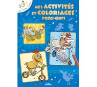 Les P'tites Poules - Mes activités et coloriages préci-oeufs
