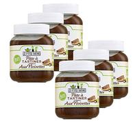 Les P'tites Tartines - Set di 6 paste da spalmare biologico alla nocciola, 350 g