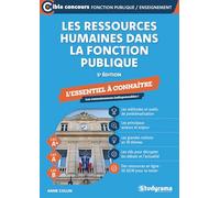 Les ressources humaines dans la fonction publique - L’essentiel à connaître (Catégories A et B - Édition 2026-2027)