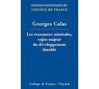 Les ressources minérales, enjeu majeur du développement durable