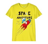 Les Schtroumpfs Bosmurfts009 T-Shirt, Giallo, 14 Anni Bambini e Ragazzi