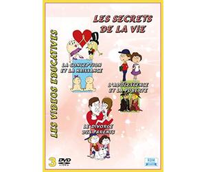 Les secrets de la vie Vol 1, 2 & 3 : La conception et la naissance - L'adolescence et la puberté - Le divorce des parents