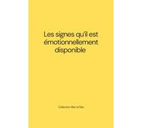 Les signes qu’il est émotionnellement disponible: Un livre volontairement vide. Parce que parfois, le silence en dit long.