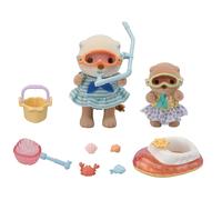 Sylvanian Families 5804 Sorelle Lontra marina -Splashy Snorkel Set-